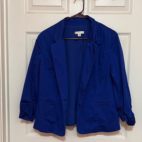 Cato Jackets & Coats Womens Royal Blue Blazer Xl Poshmark